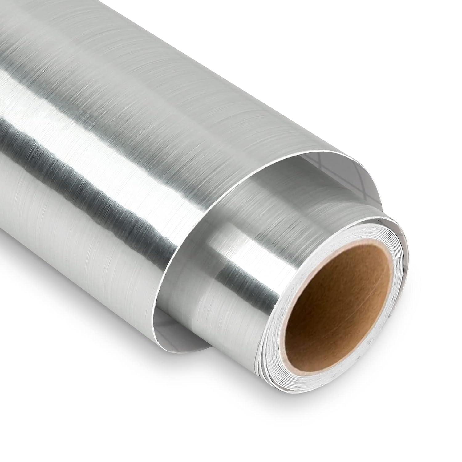 Vinyl Brushed Silver example