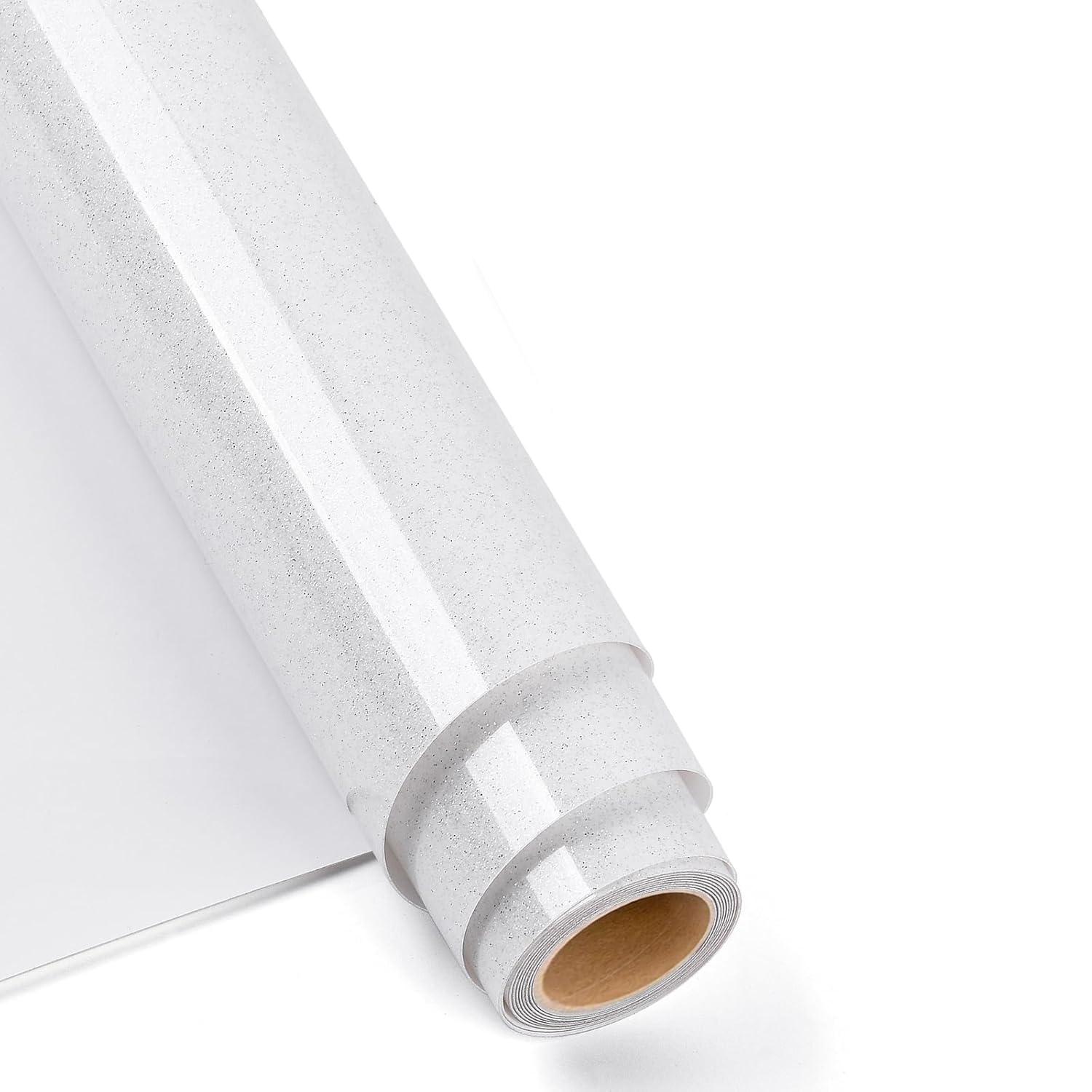 Vinyl Glitter White example